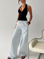 Parklea Pants Blue / White Stripe