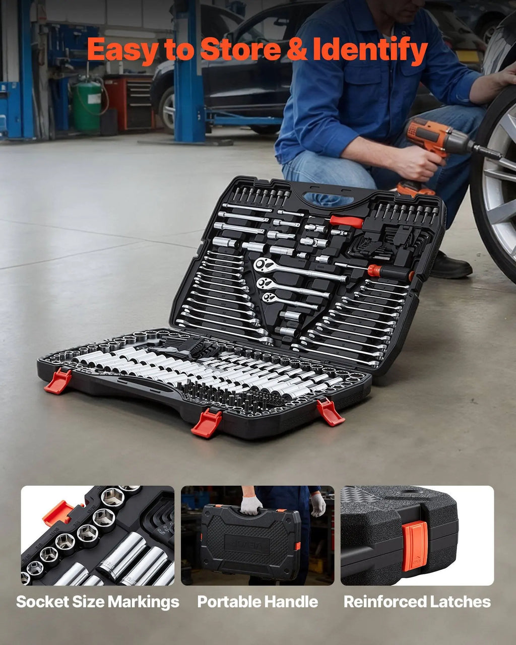308-Piece Professional Mechanic Tool Set