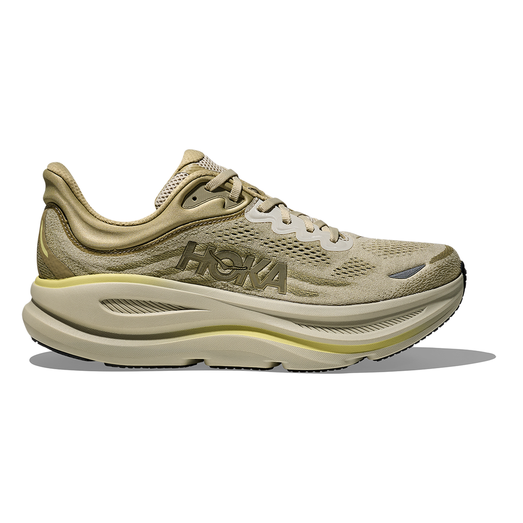 Hoka Bondi 9 Grassland - Oyster Mushroom