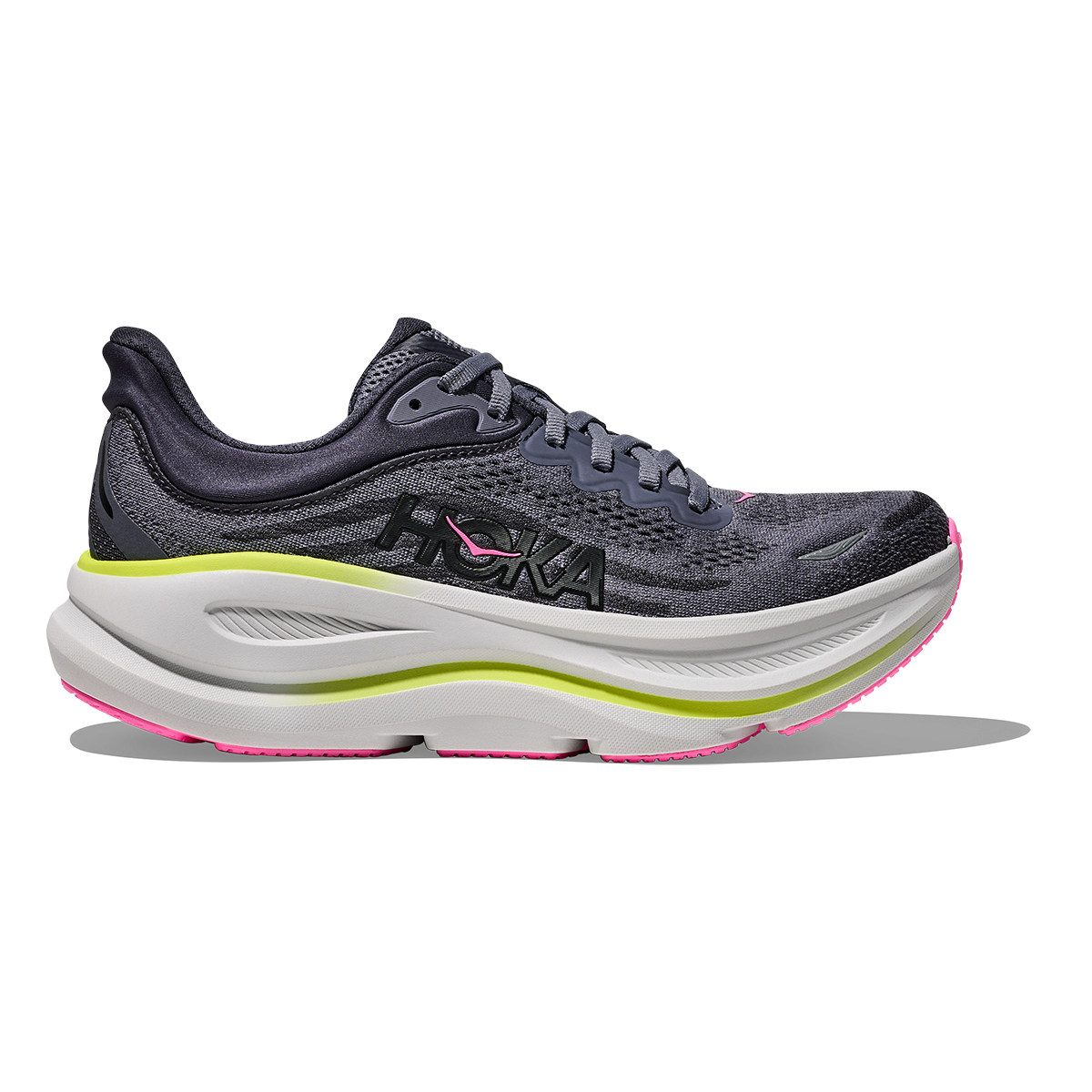 Hoka Bondi 9 Charcoal Grey - Grey Skies