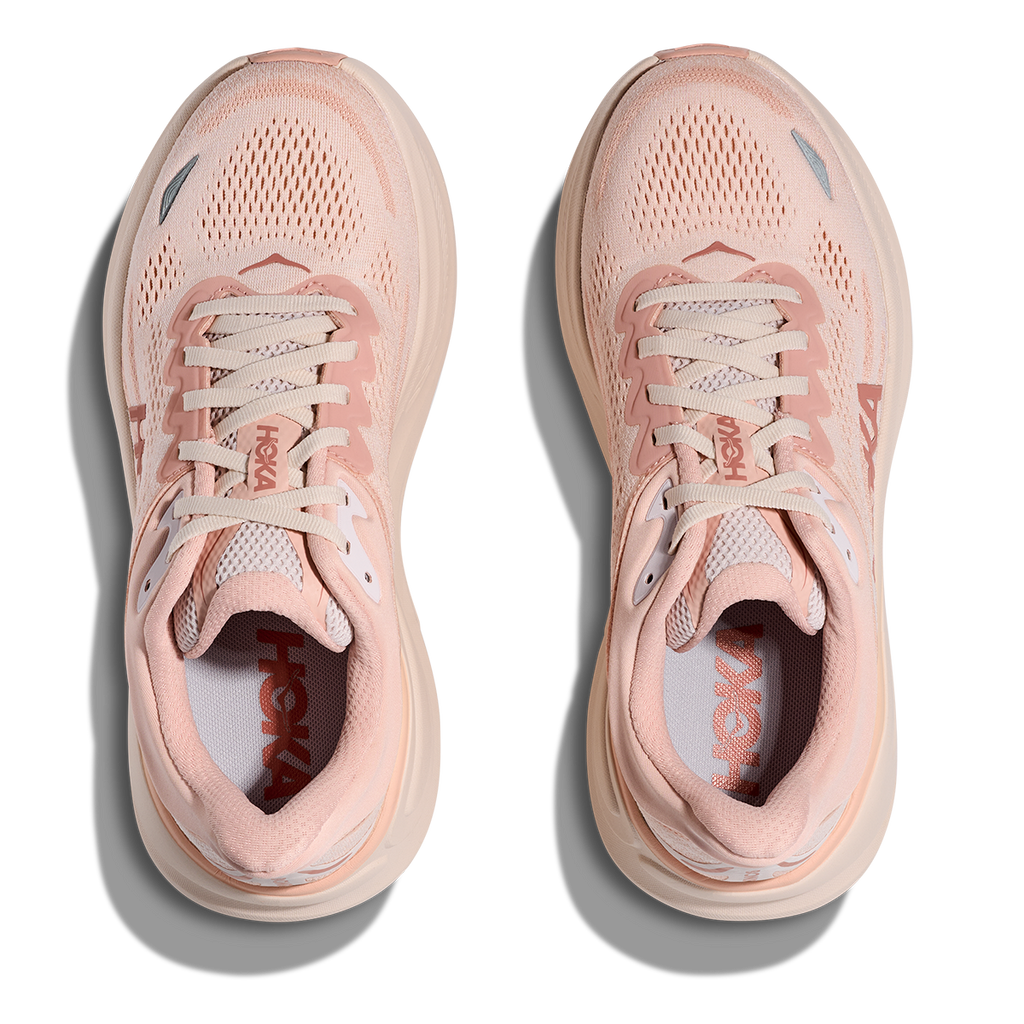 Hoka Bondi 9 Rose Latte - Rose Cream