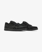 NIKE X TRAVIS SCOTT AIR JORDAN1 RETRO LOW BLACK PHANTOM