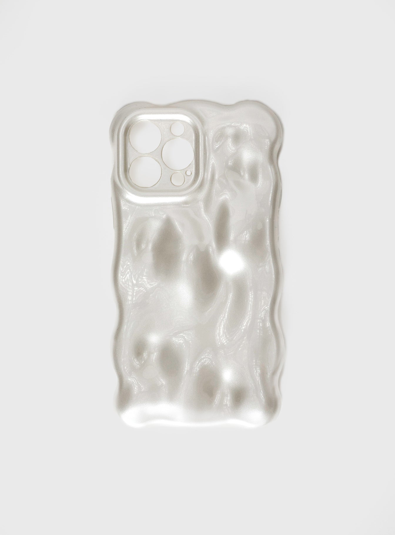 Maceline iPhone Case White