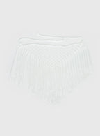 Karlotta Tassel Sarong White