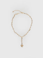 Daniele Y Necklace Gold