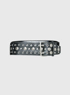 Rhomana Studded Belt Black