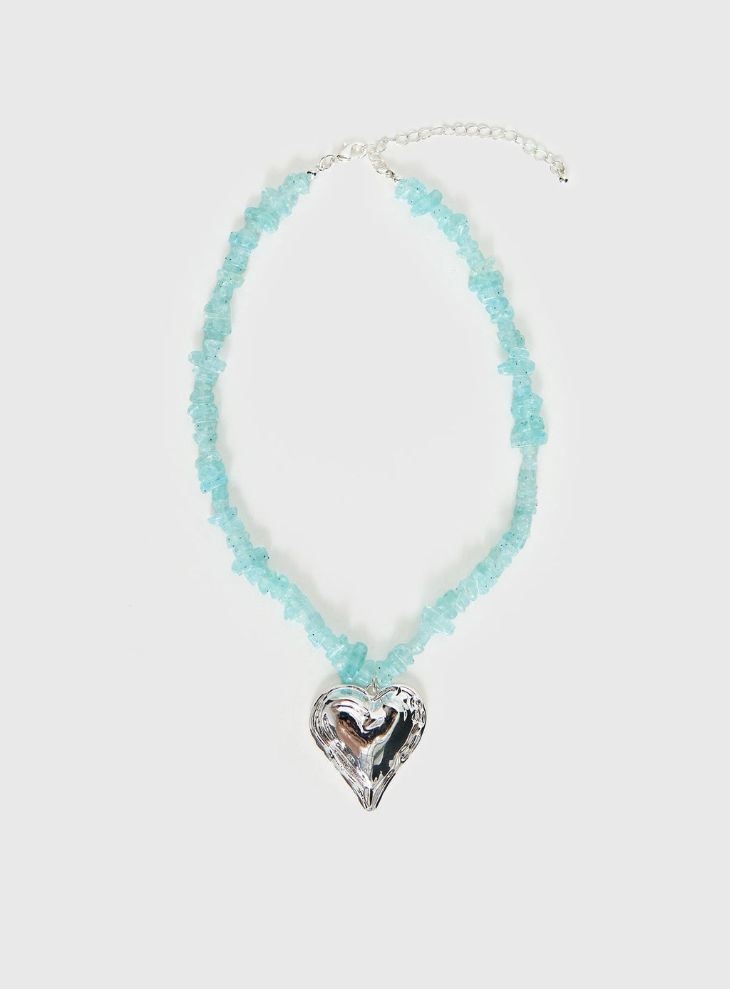 Ralina Pendant Necklace Silver / Aqua