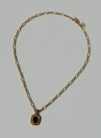 Setton Pendant Necklace Gold / Black