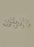 Delfine Earring Pack Silver