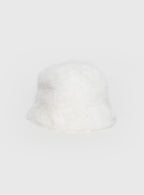 Snow Angel Fluffy Hat White