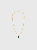Seeley Snake Chain Pendant Necklace Gold
