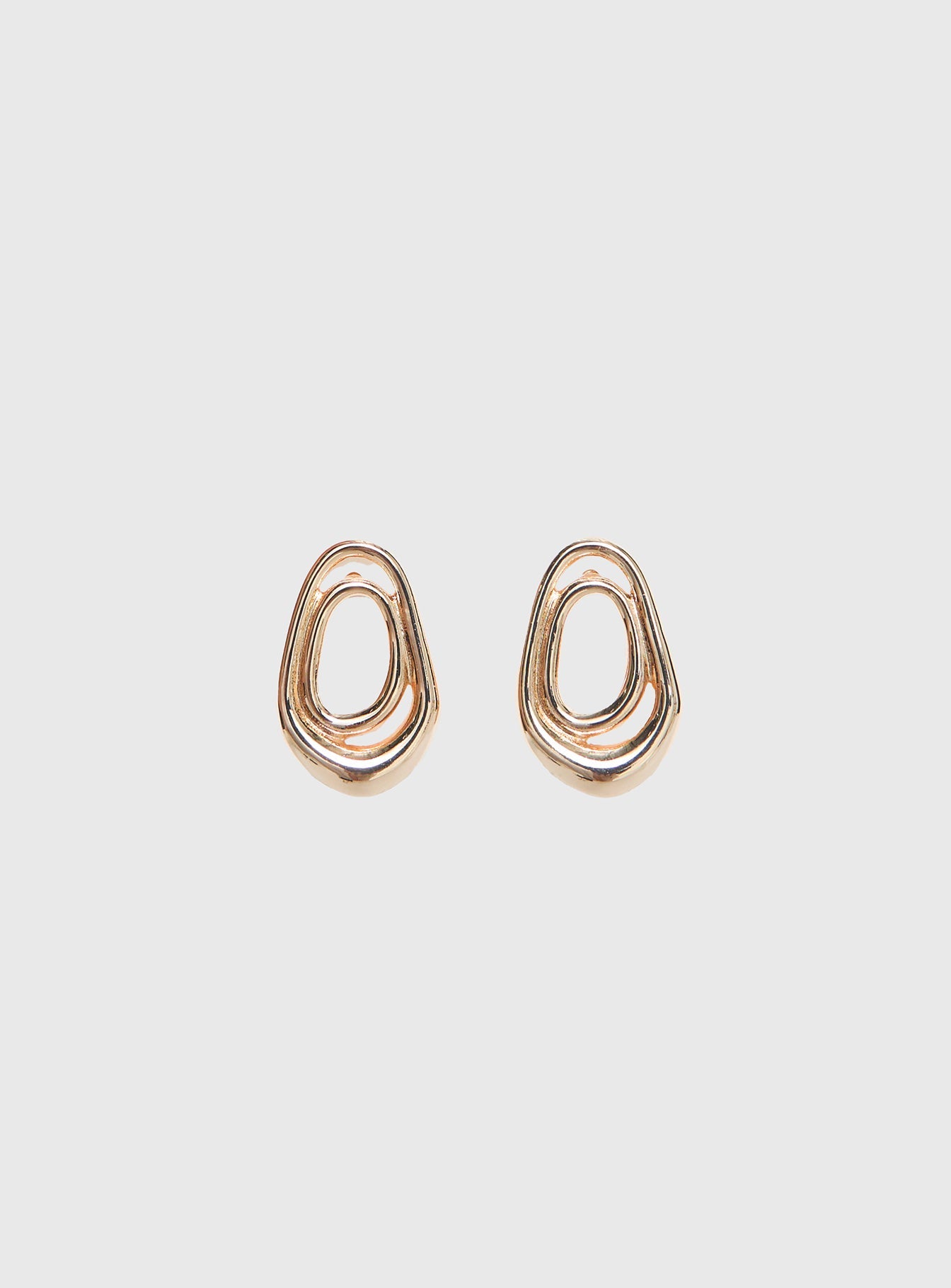Be Alright Earrings Gold