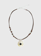 Saturn Returns Pendant Necklace Silver