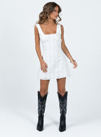 Dasha Mini Dress White