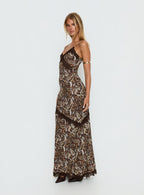 Musico Lace Maxi Dress Paisley