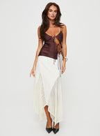 Mariah Cami Top Brown