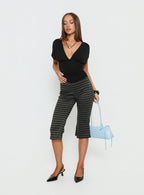 Lights Are Off Capri Pants Multi