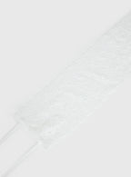 Spin The Bottle Lace Belt White