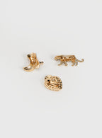 Zaylina Heart Hat Charms Gold
