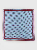 Hyacinthe Scarf Blue Polka