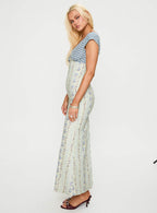 Saije Maxi Dress Multi Floral
