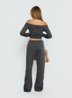 Rylan Low Rise Joggers Grey