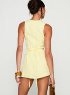Yumiko Romper Yellow