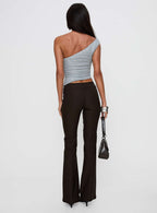 Kinkirk Flared Pants Chocolate Petite