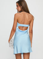 Phillipa Mini Dress Light Blue