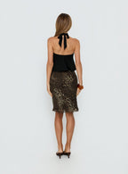 Anatola Midi Skirt Leopard