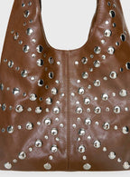 Savenna Stud Bag Brown