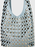 In The Crowd Shoulder Bag Blue / Silver