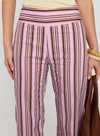 Leocadie Pants Pink Stripe