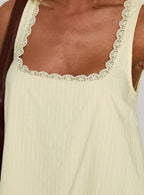 Alanah Mini Dress Lemon