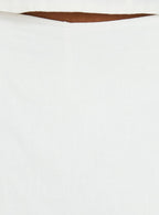 Gigi Linen Blend Skort White