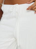Basma Bloomer Trouser Pants Rayon White