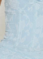 Love from Portofino Corset Maxi Dress Blue