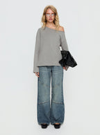 Atmosphere Mid Rise Straight Leg Jeans Antique Wash