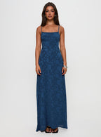 South Of France Maxi Dress Navy
