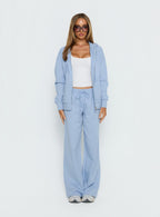 All Day Straight Leg Sweatpants Icy Blue