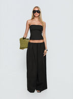 Odara Wide Leg Pants Black