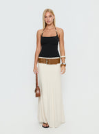Cherise Bead Detail Top Black
