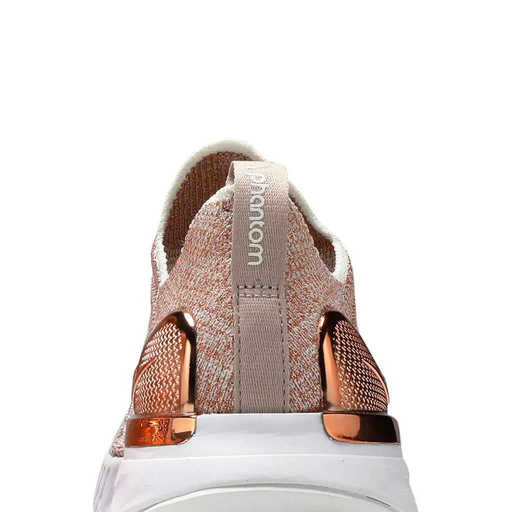 Nike React Phantom Run Flyknit 2 Premium 'Fossil Stone Metallic' Women's (2020)