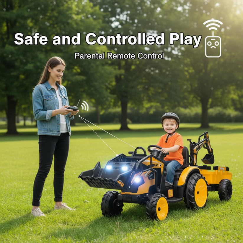 3-in-1 Child Ride Tractor