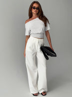 Archer Pants White Petite