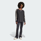 Women's adidas adidas Originals Leopard Luxe 3-Stripes Infill Flared Leggings