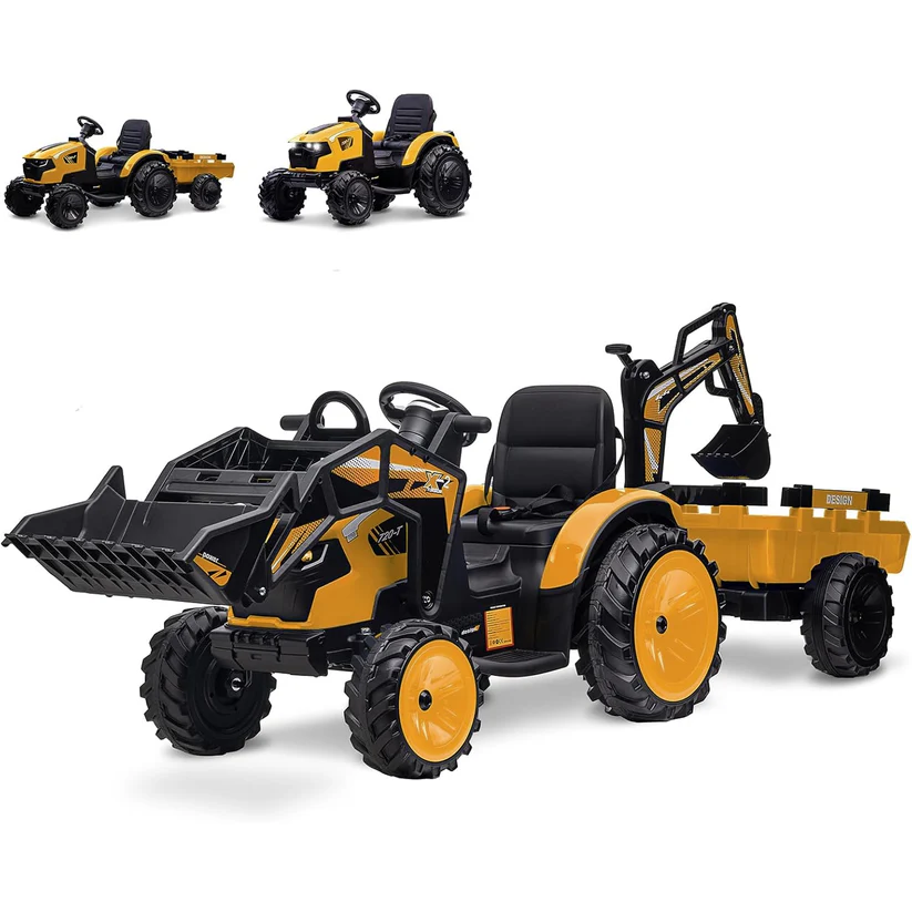 3-in-1 Child Ride Tractor