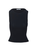 Bleeker High Neck Top Black