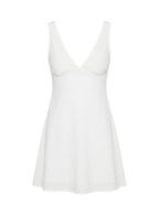 Adder Mini Dress White