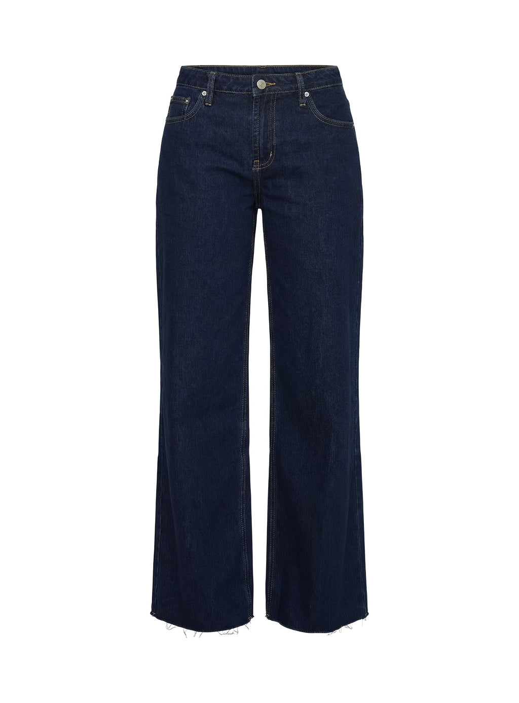 Darla Low Rise Straight Leg Jean Dark Blue Wash